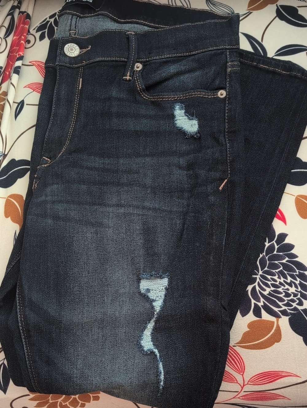 Express skinny leg stretch denim